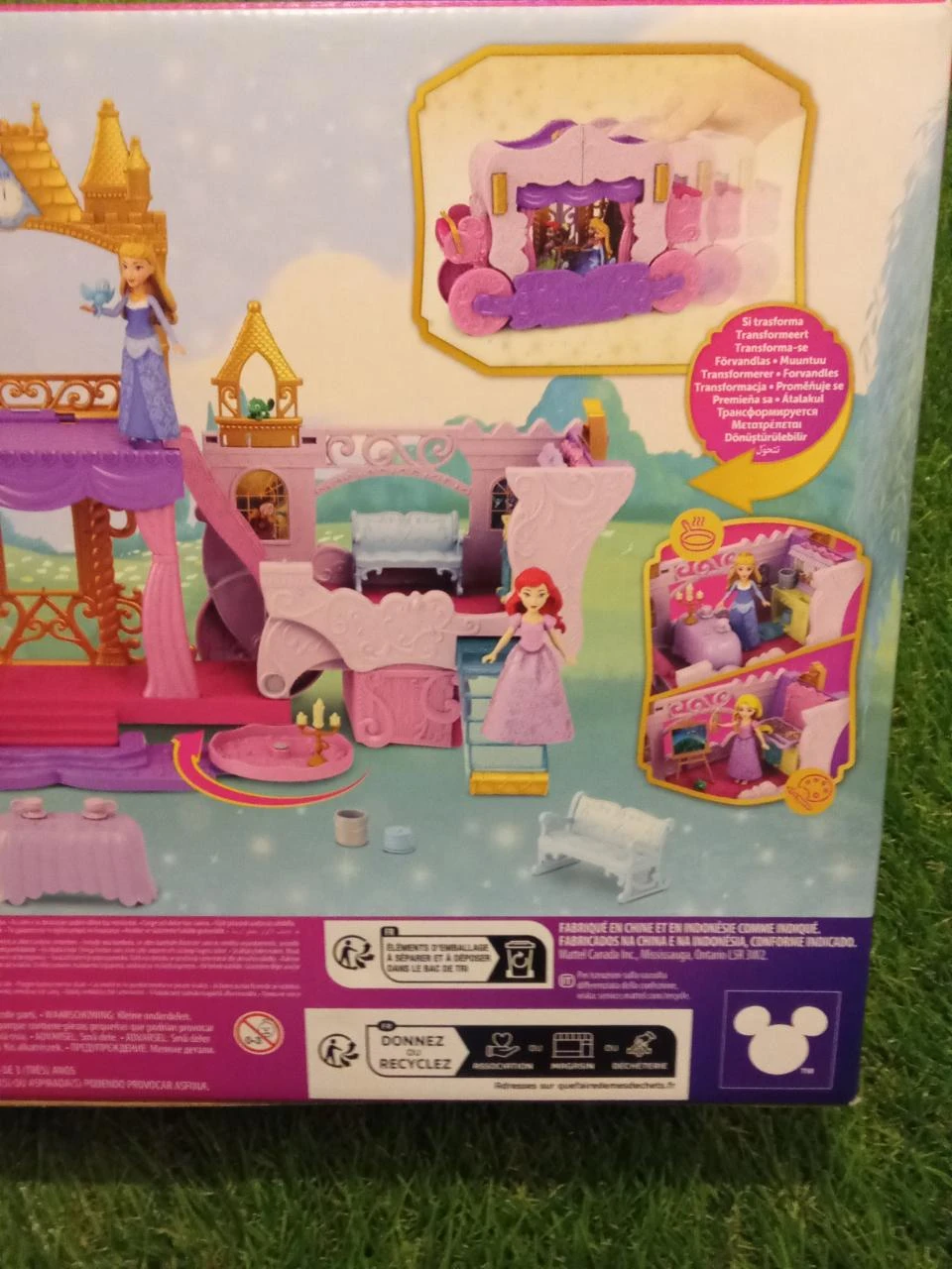 New boxed set Disney 2 in 1 castle + princess carriage – photo 7